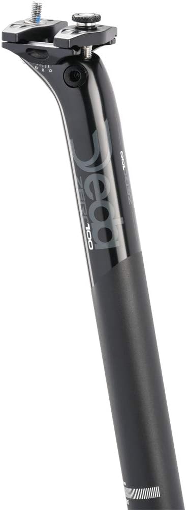 DEDA ZERO 100 BOB 27.2/350 Seat Post, Matte Black
