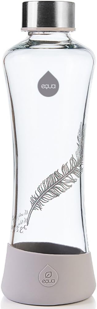 EQUA Glass Bottle white 550 ml