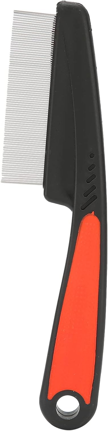 Lice Combs, Stainless Steel Fine Tooth Comb Lice Comb Professional Head Lice Nit Removal Hair Comb for Kids Adults Pets Dog Long/Short Hair