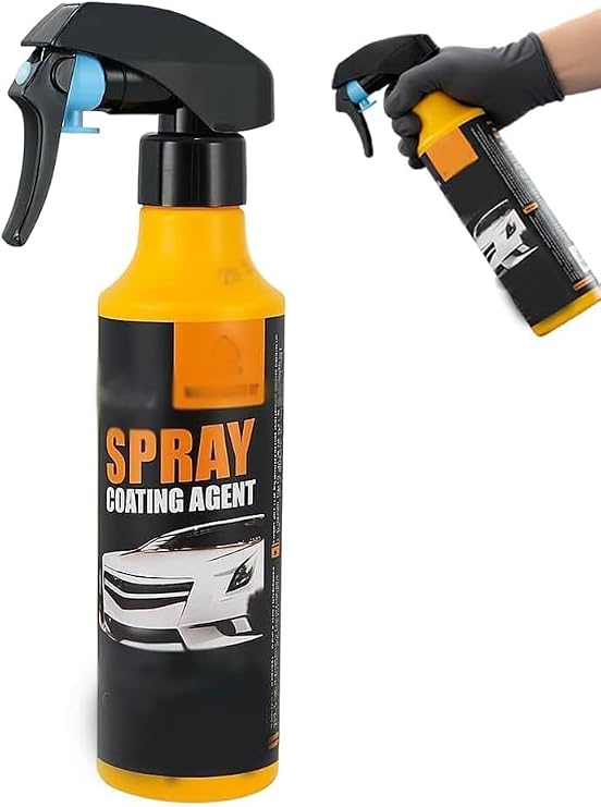 2026 New Nano Hydrophobic Ceramic Coating, Car Coating Spray Kit, Easy-to-Spray Auto Paint Protection, Car Quick Acting Coating Agent Sprays for Vehicle Shine & Protection (1Pcs)