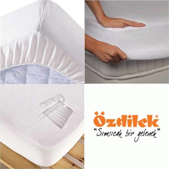 Özdİlek Lastİklİ 160x200 Sivi GeÇİrmez Alez Yatak Koruyucu Fitted