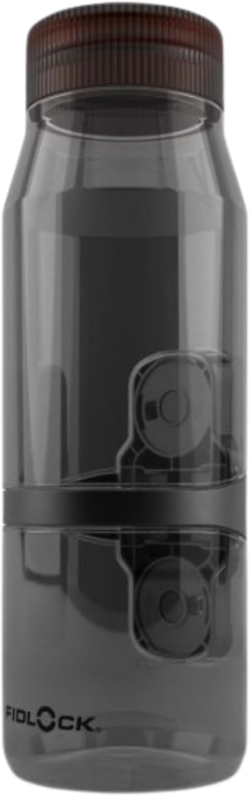 FIDLOCK Twist Single Bottle 800ml/27oz, Bottle & Twist Connector, Smoke