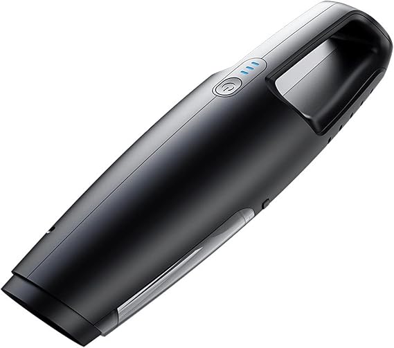 Car Vacuum Cleaner, Small, Lightweight with Powerful Suction, 120w 7000PA Vacuum Cleaner Stainless Steel Filter Quick Charge for Home Car