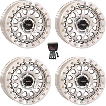 System 3 SB-6 Beadlock 15" Wheels Machined (6+1) Polaris RZR Turbo R & Pro R Ranger 1500 Xpedition