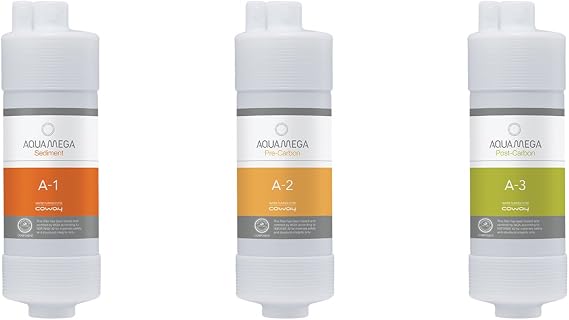 Coway Aquamega Replacement Filters, White