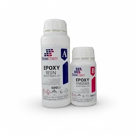stonechem Stonemix Süper Şeffaf Epoksi Reçine 750 gr