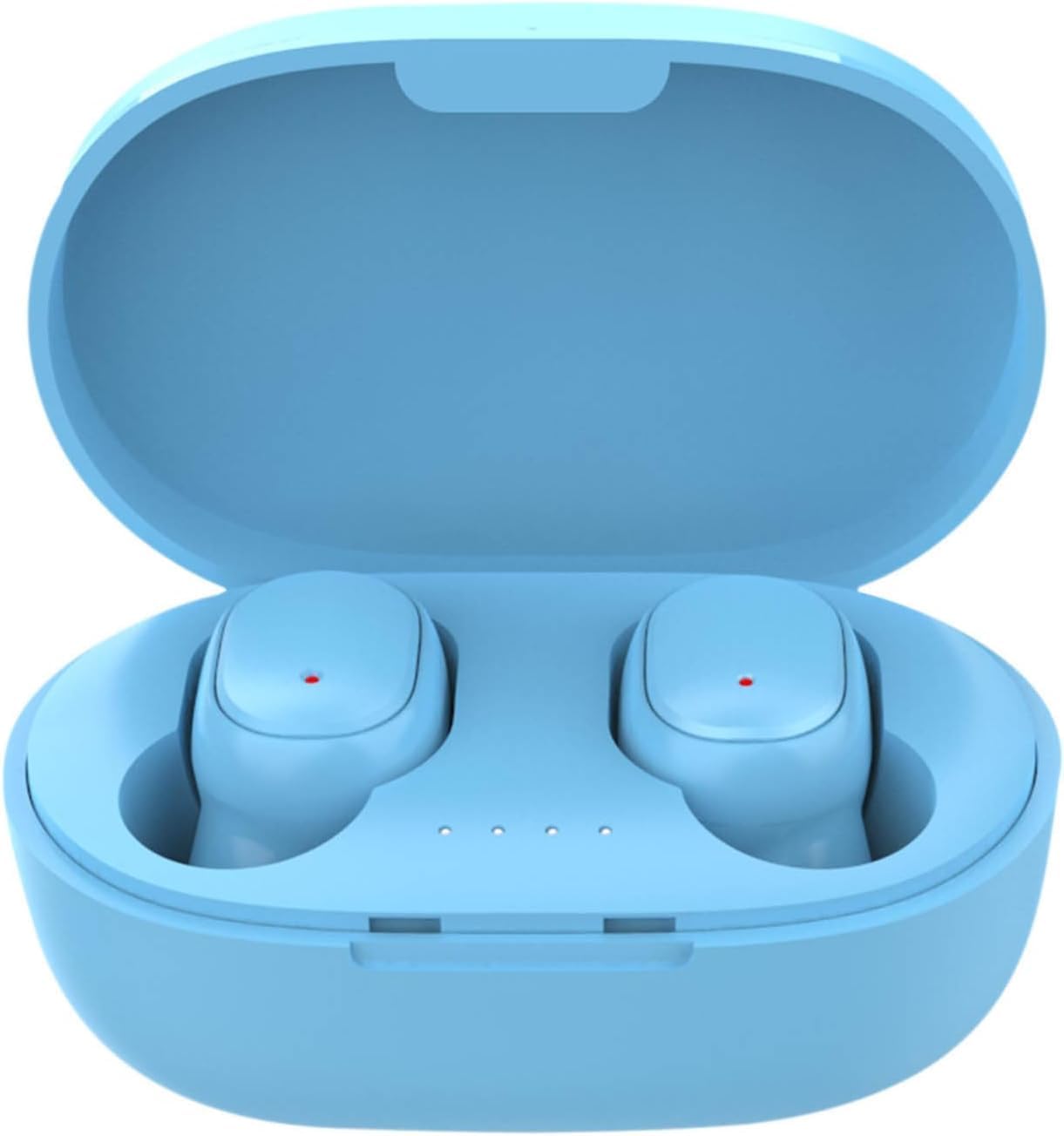 Jowxsx Bluetooth Headphones - Wireless Earbuds - in-Ear Design Earphones - Ear Buds Headset, 𝖧𝗂-Fi Sound Quality, CVC6.0 Noise Cancelling for Bussiness Sport Travel Earbuds Blue
