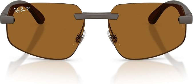 Ray-Ban Unisex Rb4475ch Chromance Liteforce Square Sunglasses
