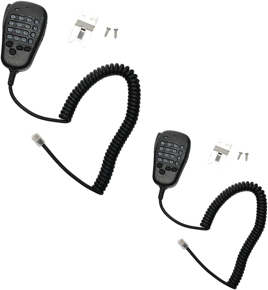 Mh-48a6j 6ピン DTMFスピーカーマイク ハンドドマイク 八重洲 FT-7800R FT-7900R FT-8800R FT-8900R FT-2900R FT-1500 FT-8100 FT-8100M FT-8500 FT-888 00 トランシーバー トーキーラジオ 2パック。