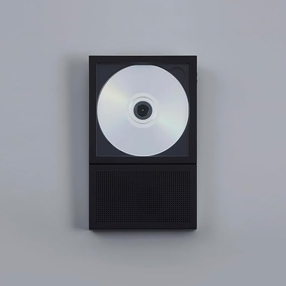 km5 Bluetooth CD Player Instant Disk Audio CP2 (Black)