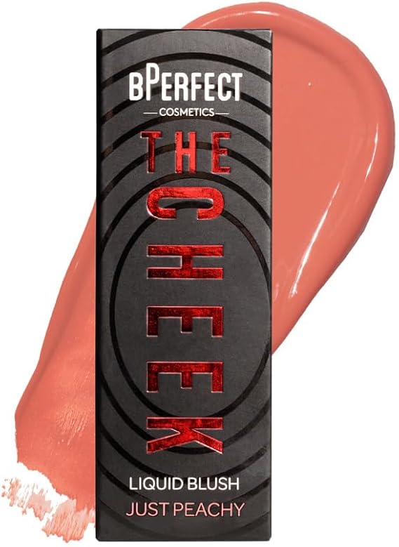 BPerfect The Cheek Liquid Blush – Shade: Just Peachy – Peachy Pink – 15ml