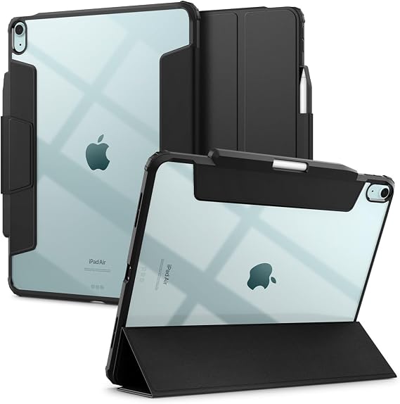 Spigen iPad Air 13" (2026/2025 / 2024) ile Uyumlu Kılıf Ultra Hybrid Pro Black - ACS07668