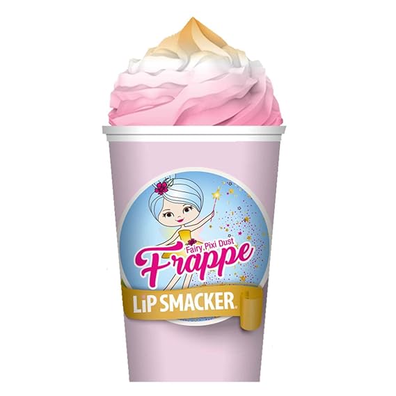Lip Smacker Frappe Cup Lip Balm, Moisturizing, Soothing Fun Tasty Flavors - Fairy