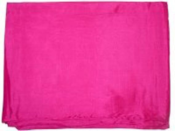 Wyoming Traders Solid Silk Wild Rag Scarf - Pink Pink
