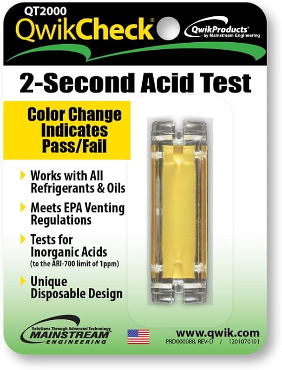 QT2000 QwikCheck Acid Test Kit