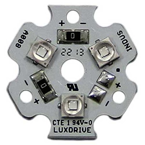 Cree Xlamp XP-E2 Blue 3-Up Triple LED Star