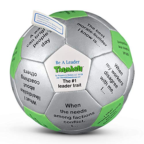 Trainers Warehouse 6 Thumball Collection, 32 Prompts for Conversation, Team Building, Relationship and Training