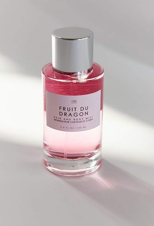Gourmand Hair + Body Mist 3.4 Fl.Oz! Blend Of Guava, Pineapple Juice, Kiwi Fruit And Coconut Flakes! Perfumed Hair & Body Mist For All Day Long-Lasting Freshness! Choose Your Scent! (Fruit Du Dragon)