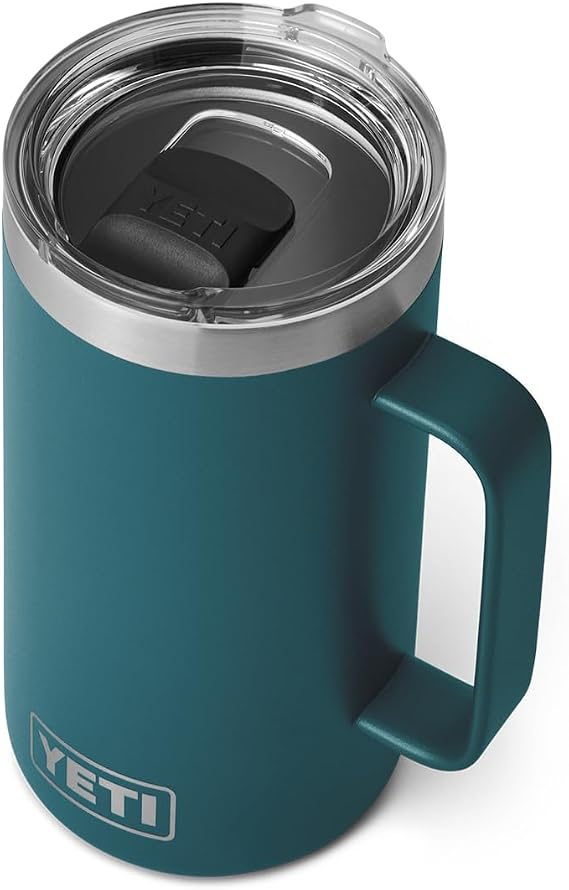 YETI Rambler 24 oz Mug, Vacuum Insulated, Stainless Steel with MagSlider Lid