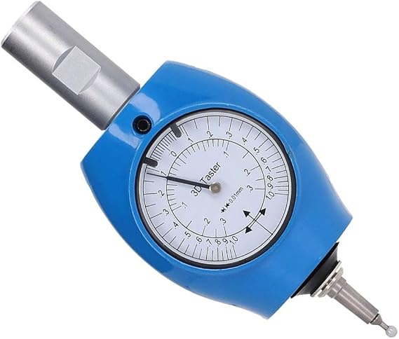 3D Edge Finder, CNC Detector Tool, XYZ, Aluminium Alloy Measuring Instrument With Storage Box For Milling EDM