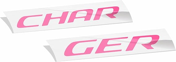 Charger Trunk Badge Overlay Decal Stickers - 2015-2023 Charger