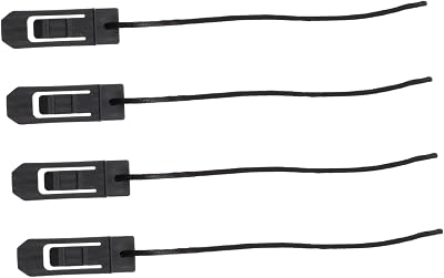 HANABASS 4pcs Canoe Fin Catch Set Surf Fin Fixing Buckle and Canoe Base Accessory for Inflatable Kayak and Paddle Board Detachable Design for Easy Installation