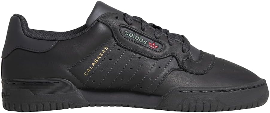 adidas Mens Yeezy Powerphase Lace Up Sneakers Shoes Casual - Black