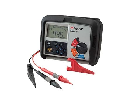 Megger MIT320, 250/500/1000V Insulation Tester and Continuity w/Voltmeter Function