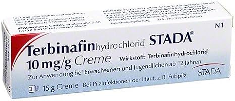 Terbinafinhyd Stada 10 mg/g Cream