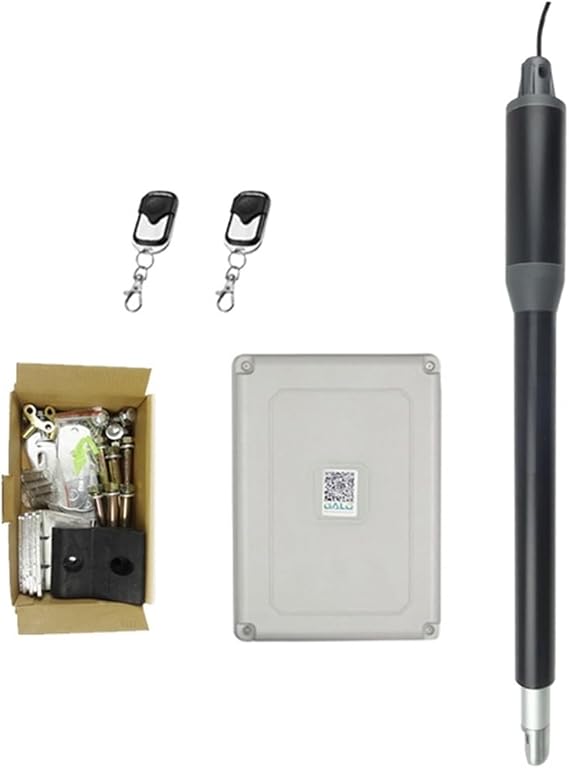 Automatic Sliding Gate Opener, 200KG/300KG/400KG Single Swing Electric Gate Motor Arm for Single-Gate Automatic Electric Swing Gate Opener Security System Kit for Sliding Gate(150KG)