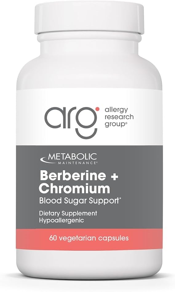 Metabolic Maintenance Berberine and Chromium 500 mg, 60 Capsules