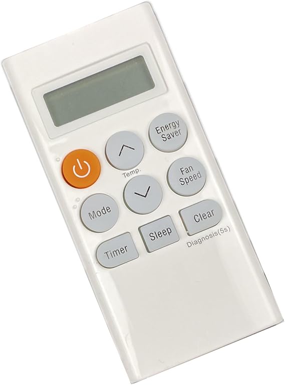 Remote Controller for LW1822IVSM LW2422IVSM LP1019IVSM Models Easy Installation Ergonomic Keypad for Home Use Air Conditioners Remote Control