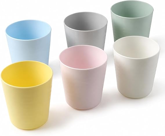 Kalas Ikea 004 613.79 Çocuk Plastik Bardağı Pastel Çok Renkli 17 cm (6'lı Paket)