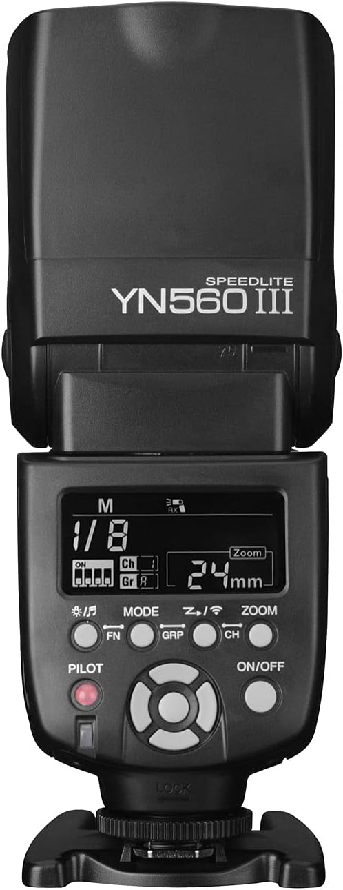 YN560 III Flash Speedlight GN58 Flashlight 2.4G Wireless for Canon Nikon Pentax Olympus Fujifilm Panasonic Cameras