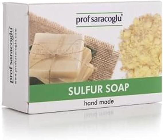 Prof Saracoglu El Yapımı Kükürtlü Katı Sabun 150g