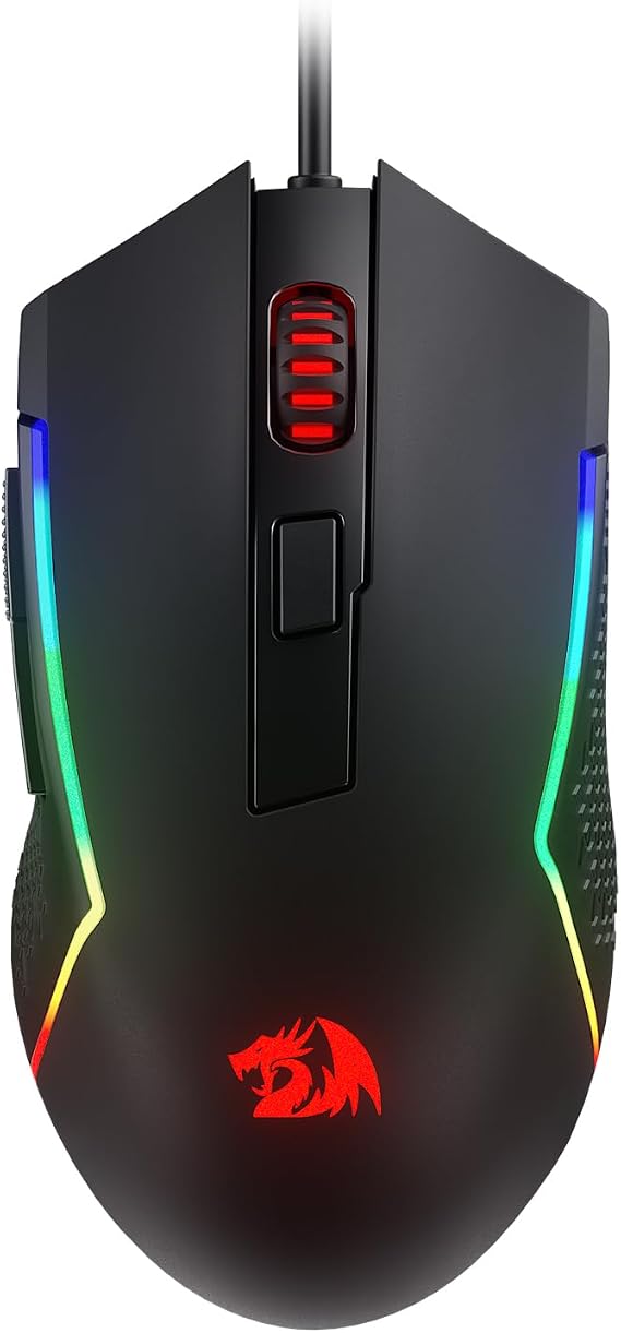 Redragon M616 Wired RGB Optical Gaming Mouse 10000 DPI Remapping Keys