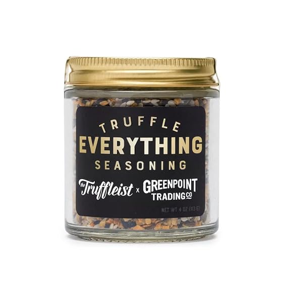 The Truffleist Truffle Everything Seasoning Everything Bagel Spice with Italian Black Truffles Black Truffle Powder & Garlic Blend 4 oz