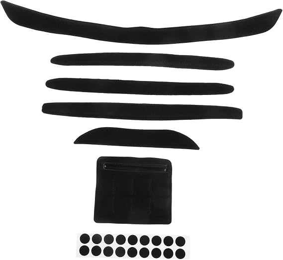 7 Piece Cycling Helmet Foam Replacement Liner for Road Safety