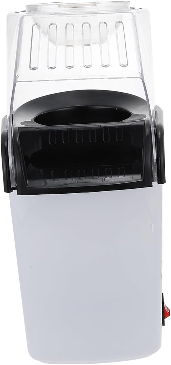 Small Popcorn Machine for Home Use Electric Hot Maker Heat Resistant Compact Popcorn Popper Crispy Corn Kernel Popping Family Gathering Snack Appliance