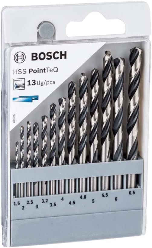 Bosch Professional Accessories Matkap Ucu, Gri, 13 Adet