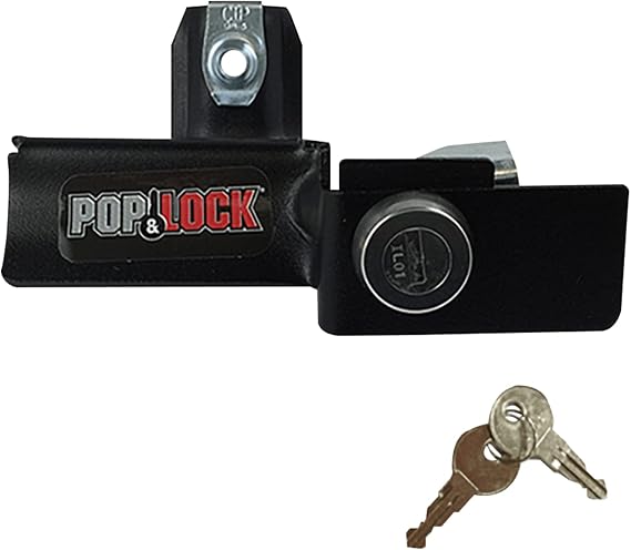 Pop & Lock PL1050 Black Manual Tailgate Lock for Chevy/GMC