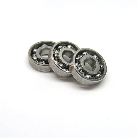 Deep Groove Ball Bearing 5pcs ABEC7 3x9x2.5 SMR93 OPNE Hybrid Ceramic Bearing SMR93C Open Stainless Steel Ceramic Ball Bearing 3 * 9 * 2.5 RC & Reel Bearing