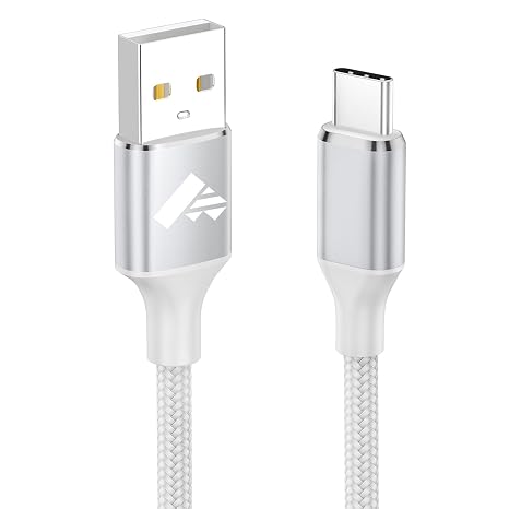USB to USB C Cable 2M USB Type C Charger Cable Fast Charge Charging Lead Nylon USB A to USB C Charger Cable for iPhone 15 16 Samsung Galaxy S20 S21 S8 S9 A12 A54 Note 20,Switch,iPad