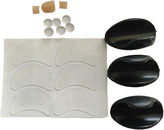 Flute Thumb Rest Cushion Flute Pads DIY Kit Set Hole Plug Replace Part