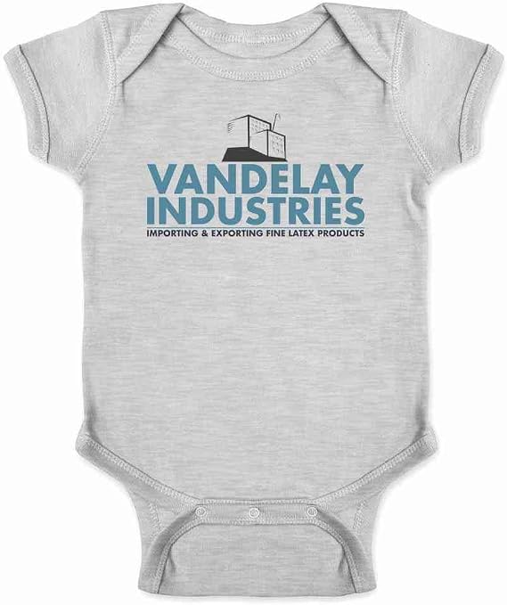 Retro Import Export Company Logo T-Shirt Baby Bodysuit