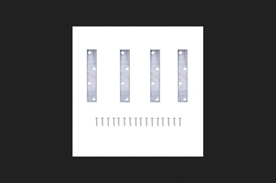 ProSource MP-Z06-C4PSHardware Bracesmp-Z06-C4PS Mending Plate, 6 in L x 1-1/8 in W, Steel, Zinc Plated