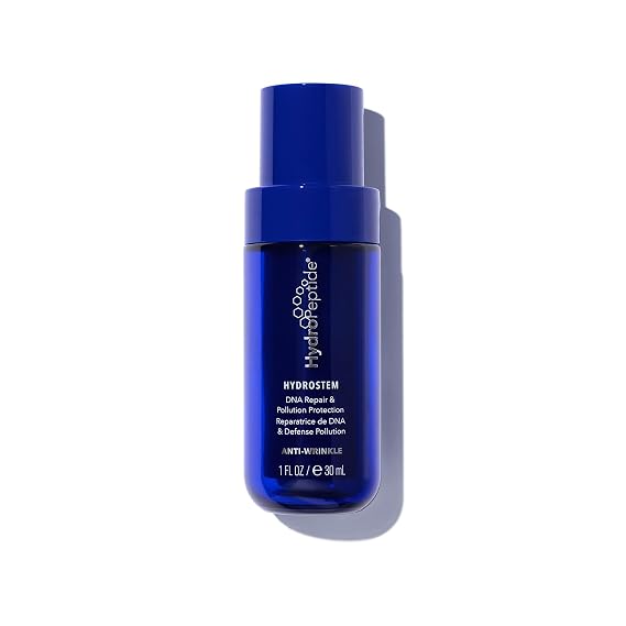 HydroPeptide HydroStem Antioxidant Firming & Brightening Serum, 1 oz | Defends Against Stress & Pollution, Firms & Smooths, Boosts Radiance & Supports Resilient Skin, Stem Cell Antioxidant
