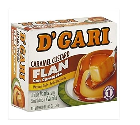 Dgari Flan Custard Caramel