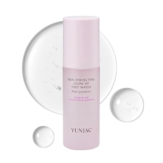 YUNJAC Skin Perfecting Glow Up Prep Water, 1.69 fl oz, Essence Toner