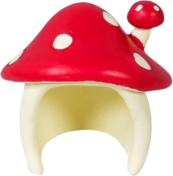 Miniature Mushroom House.Fairy Garden Resin Ornament Micro Landscape Molds for Tabletop Dollhouse Bonsai Garden Decor